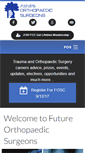 Mobile Screenshot of futureorthopaedicsurgeons.com